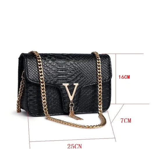 Sacs de luxe en cuir de crocodile pour femmes, sacs à bandoulière avec chaîne, sacs à main, sacs messager, pochettes pour femmes, nouvelle collection 2026