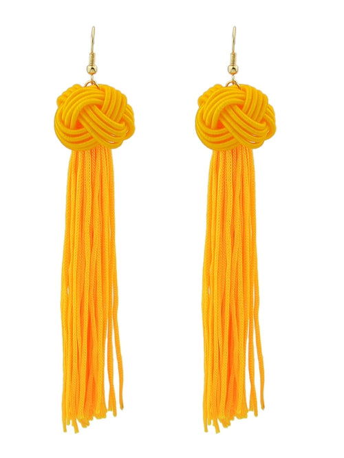 Holiday Ethnic Traditional Jewellery Colorful Rope Long Tassel