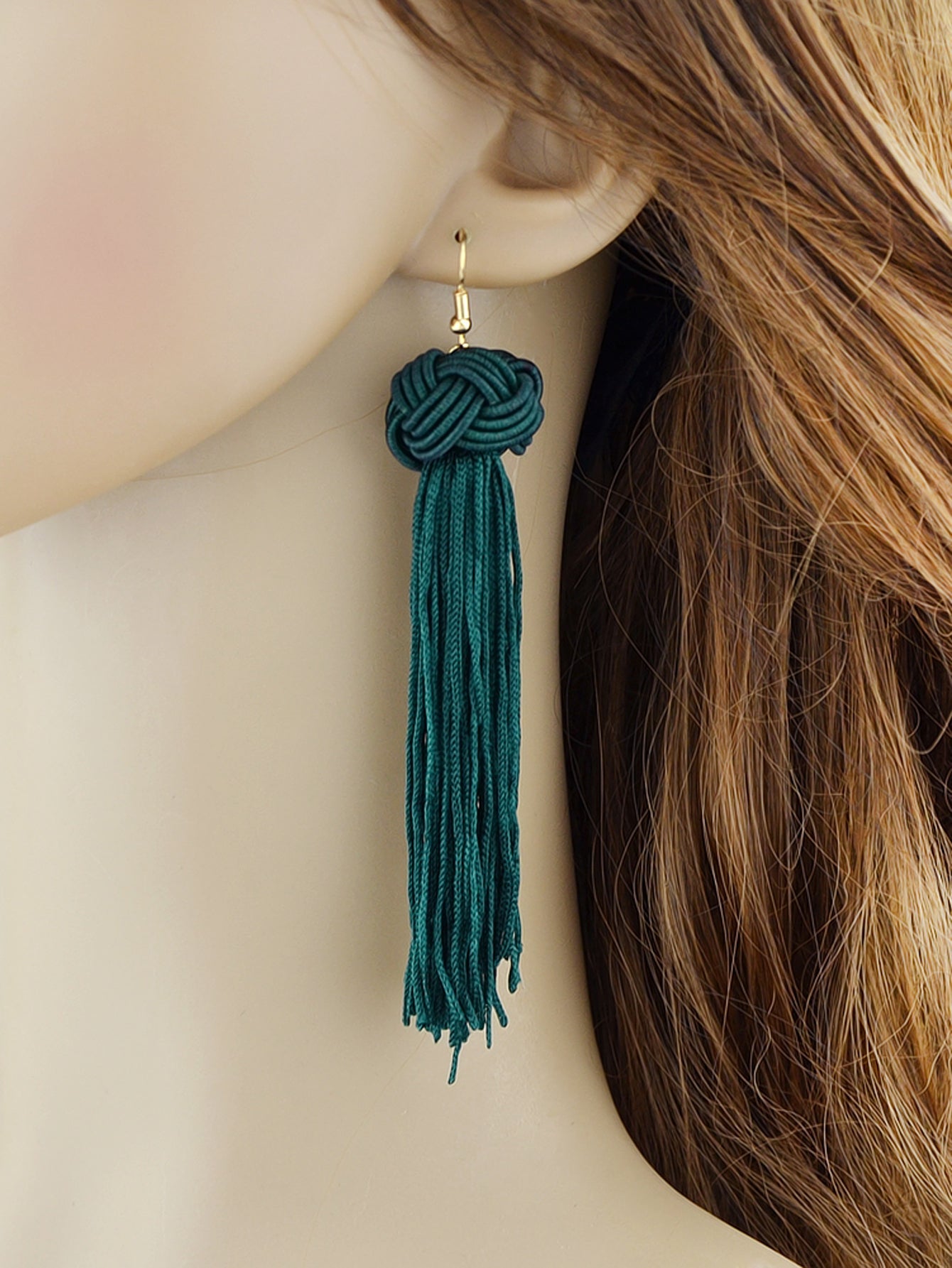 Holiday Ethnic Traditional Jewellery Colorful Rope Long Tassel