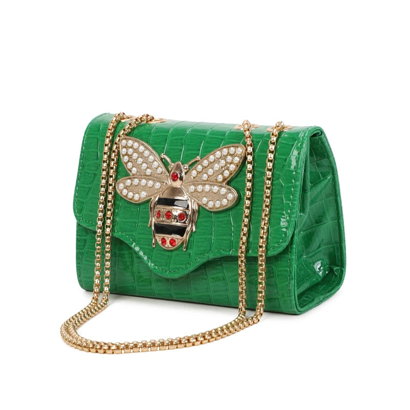 Sacs Fashion Honeybee, sac à bandoulière, petit sac à bandoulière à chaîne pour femme, sacs à main de marque de luxe, sac de voyage pour femme