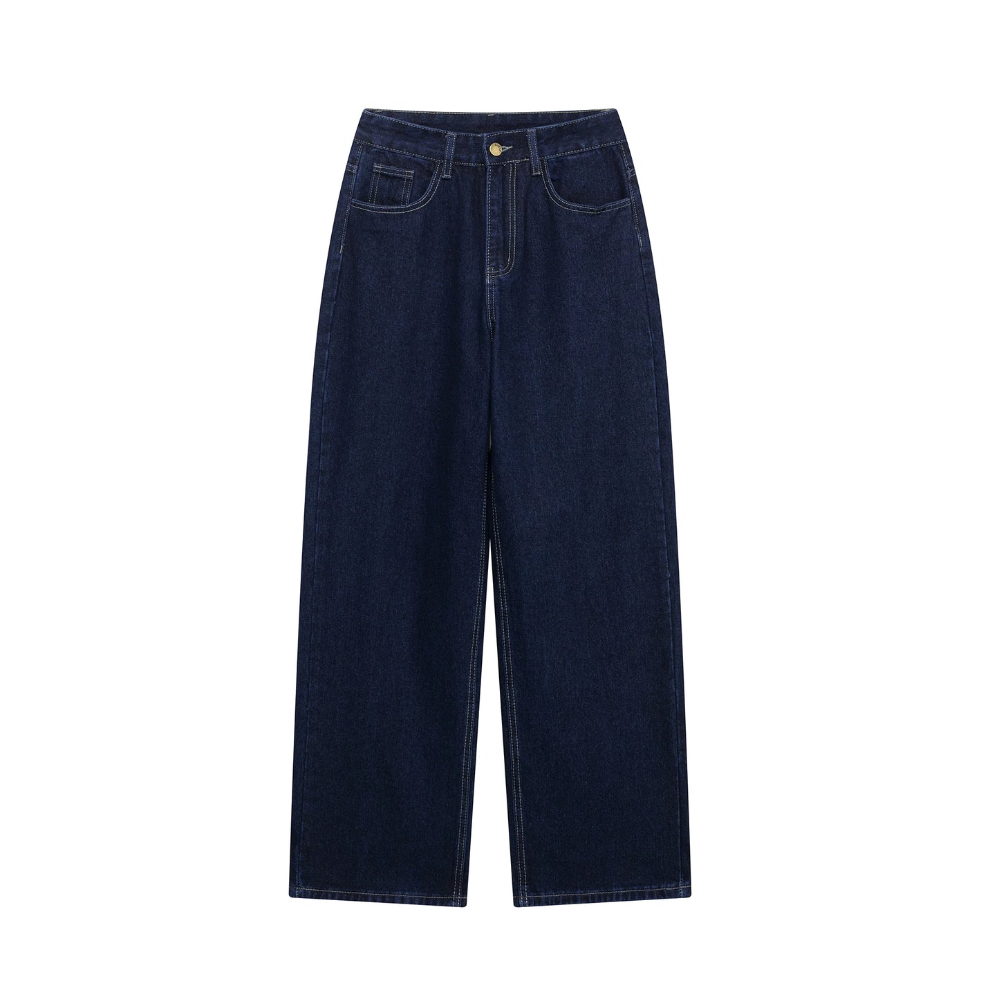 DUOPERI femmes mode 2 pièces ensembles avec ceinture vestes en jean et Vintage avant fermeture éclair jean pantalon Feamle Chic dame pantalons ensembles