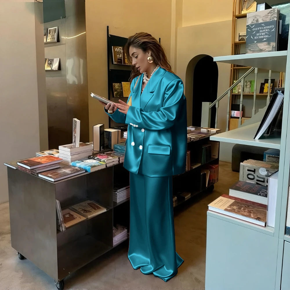 Costume élégant pour femmes, ensemble 2 pièces (veste + jupe mi-longue), magnifique vêtement d'extérieur pour invités de mariage, Look formel de soirée