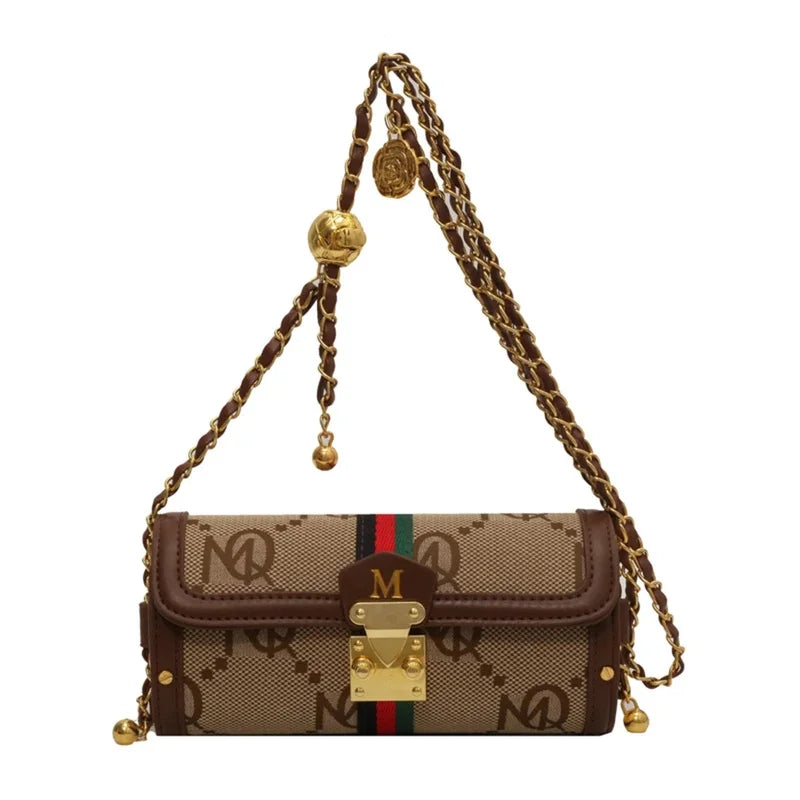 2025 nouveau sac de créateur haut de gamme femme 2025 nouveau printemps et été niche sac à bandoulière sac de messager cylindre