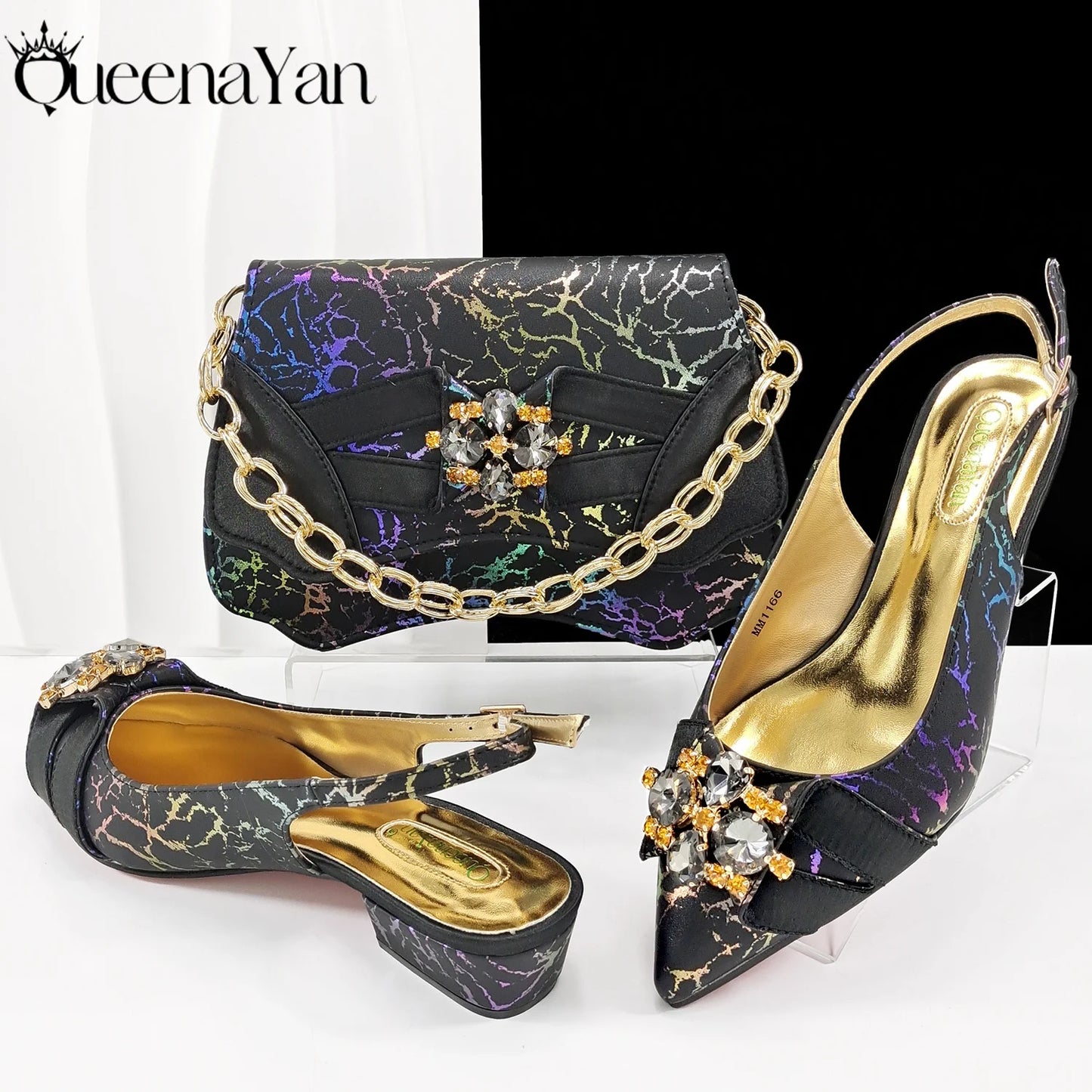 Ensemble de sandales et de sacs assortis pour femmes, chaussures de mariage, vert citron, parfait pour la fête, dîner, éna Yan, mode italienne, 2025