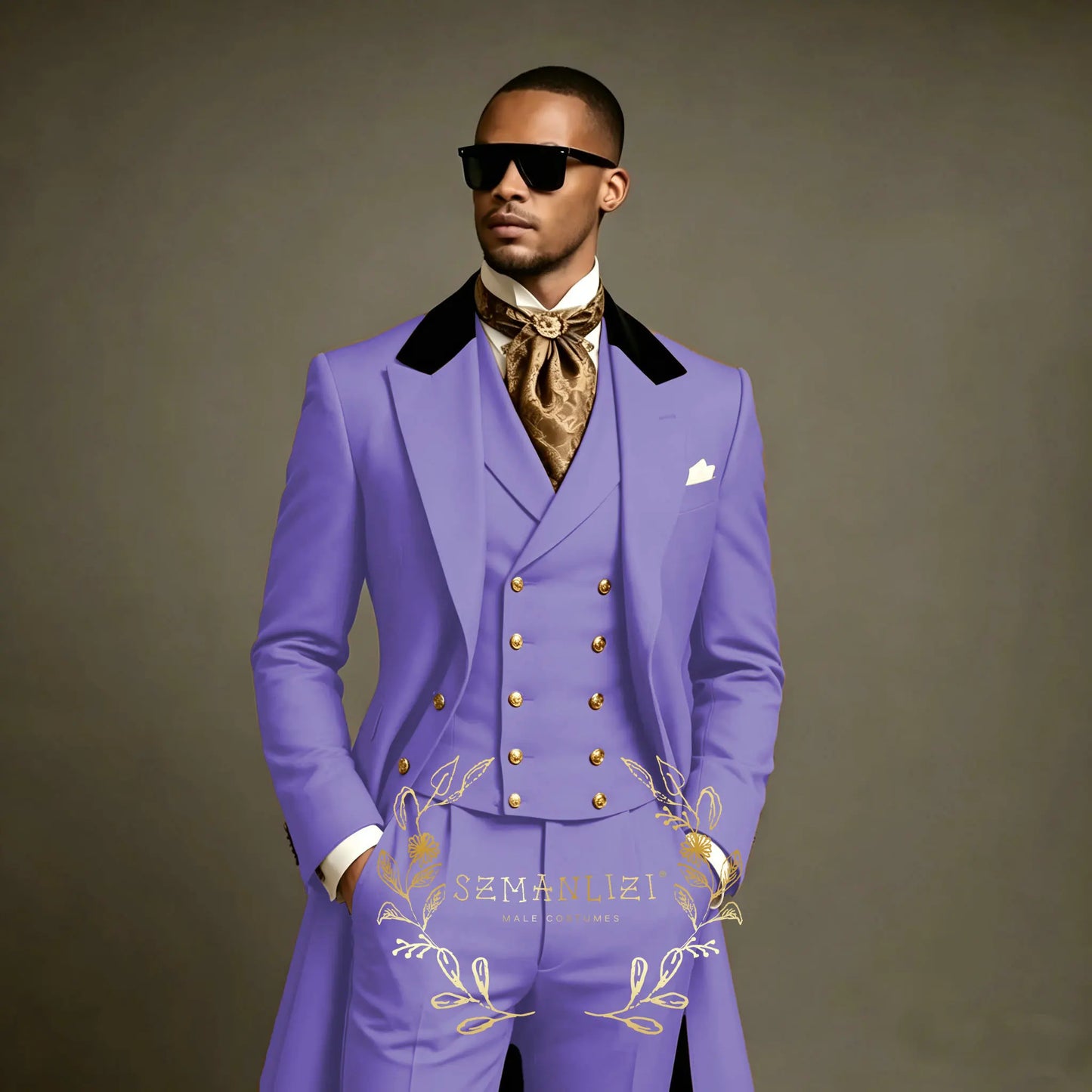 Costume de bal gris clair 3 pièces coupe ajustée pour homme, ensemble blazer long pour marié, garçons d'honneur, affaires, banquet, soirée