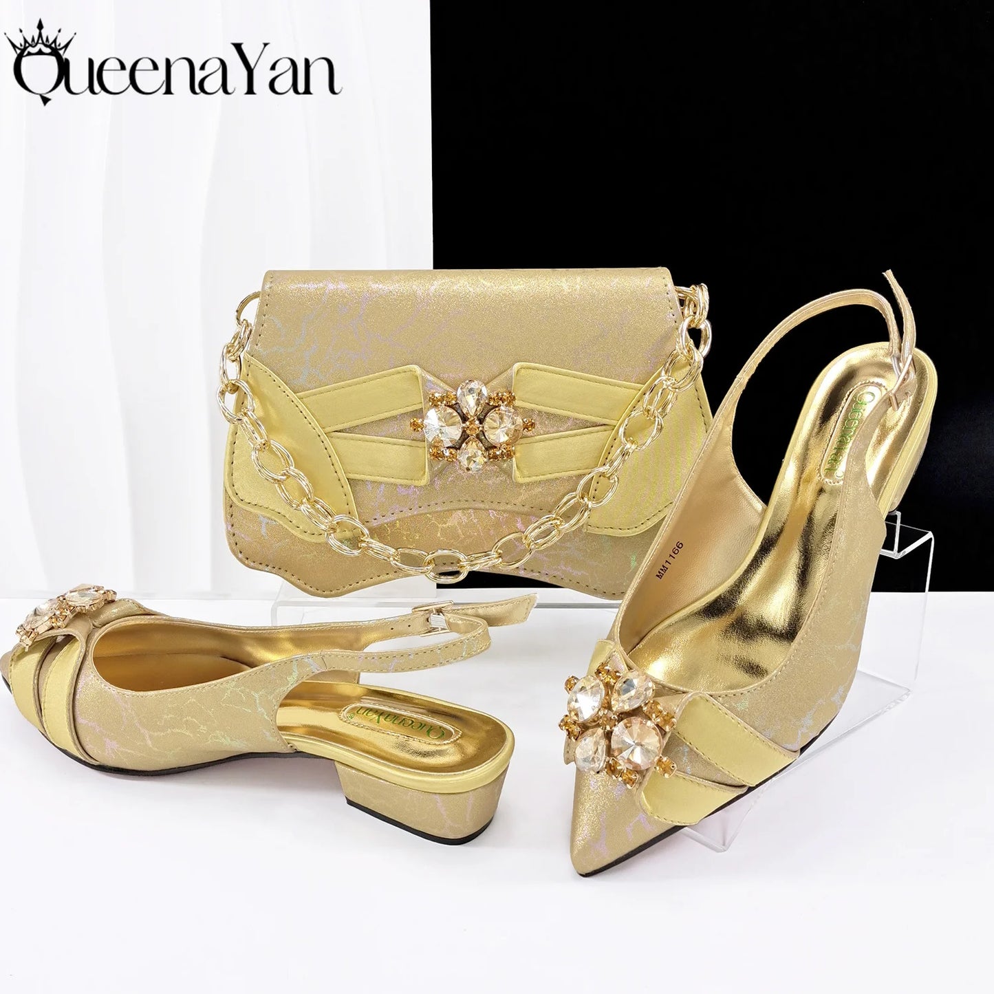 Ensemble de sandales et de sacs assortis pour femmes, chaussures de mariage, vert citron, parfait pour la fête, dîner, éna Yan, mode italienne, 2025