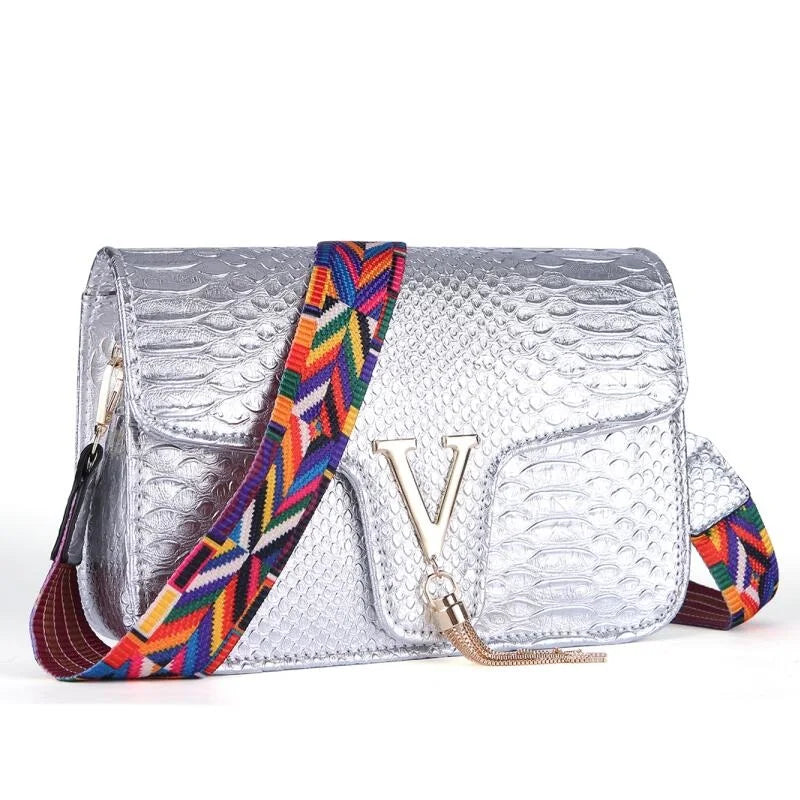 Sacs de luxe en cuir de crocodile pour femmes, sacs à bandoulière avec chaîne, sacs à main, sacs messager, pochettes pour femmes, nouvelle collection 2026