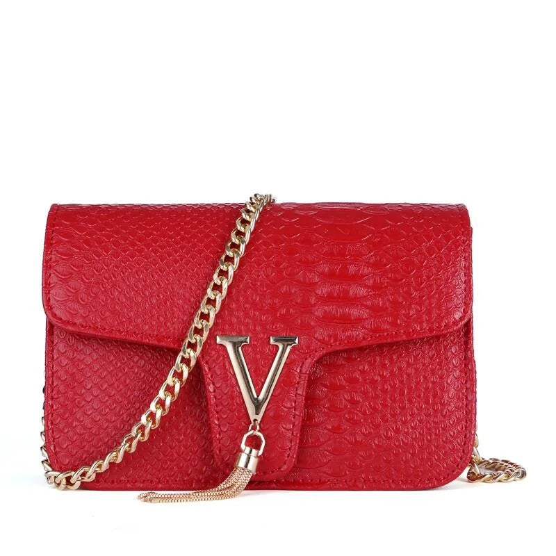 Sacs de luxe en cuir de crocodile pour femmes, sacs à bandoulière avec chaîne, sacs à main, sacs messager, pochettes pour femmes, nouvelle collection 2026