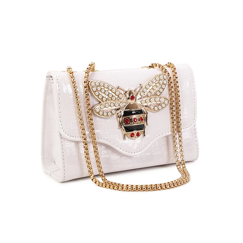 Sacs Fashion Honeybee, sac à bandoulière, petit sac à bandoulière à chaîne pour femme, sacs à main de marque de luxe, sac de voyage pour femme
