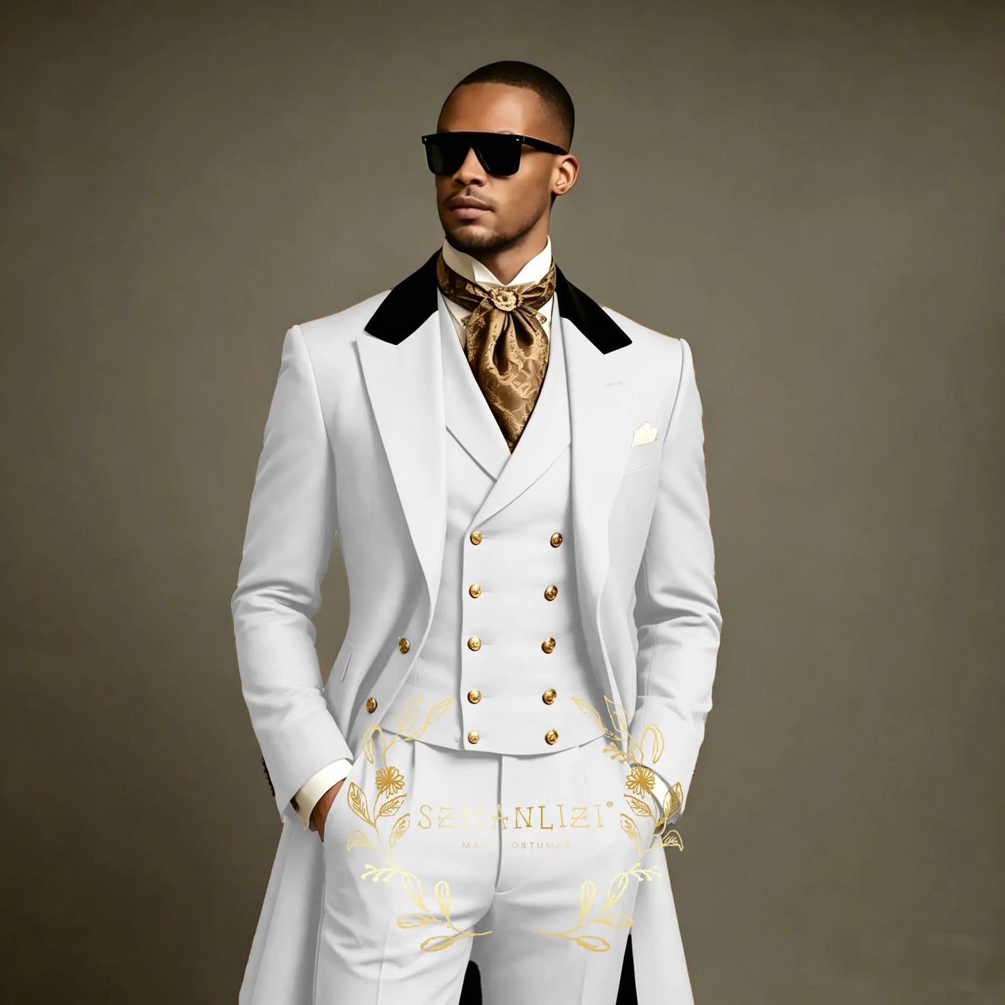Costume de bal gris clair 3 pièces coupe ajustée pour homme, ensemble blazer long pour marié, garçons d'honneur, affaires, banquet, soirée