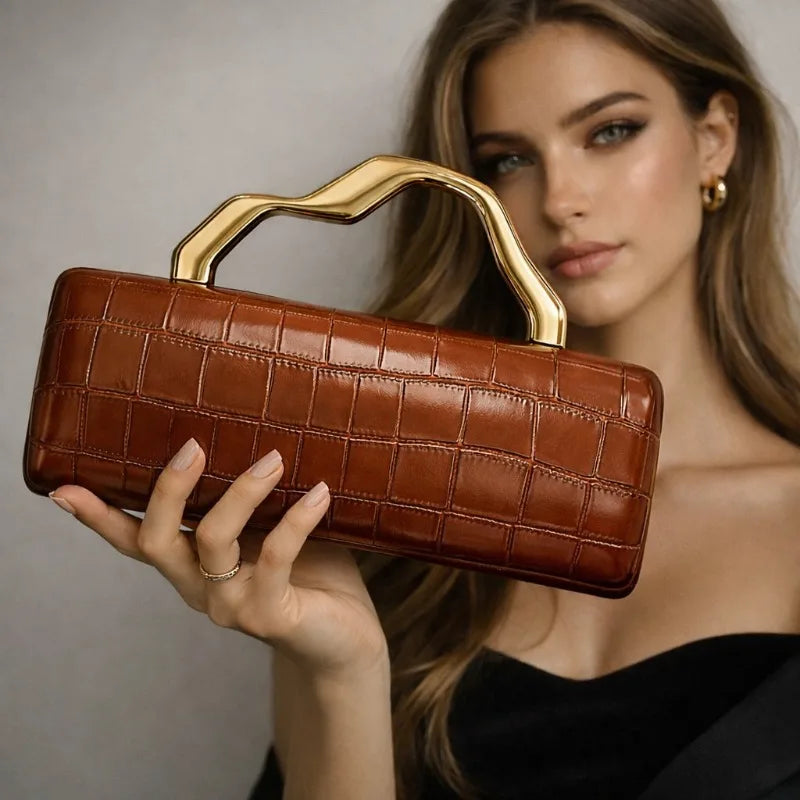 Sac bandoulière en PU pour femme, sacs à l'épaule, sacs de soirée tendance, sacs à main et pochettes, sacs de luxe, sac de créateur, Sac Женская, Bolsos