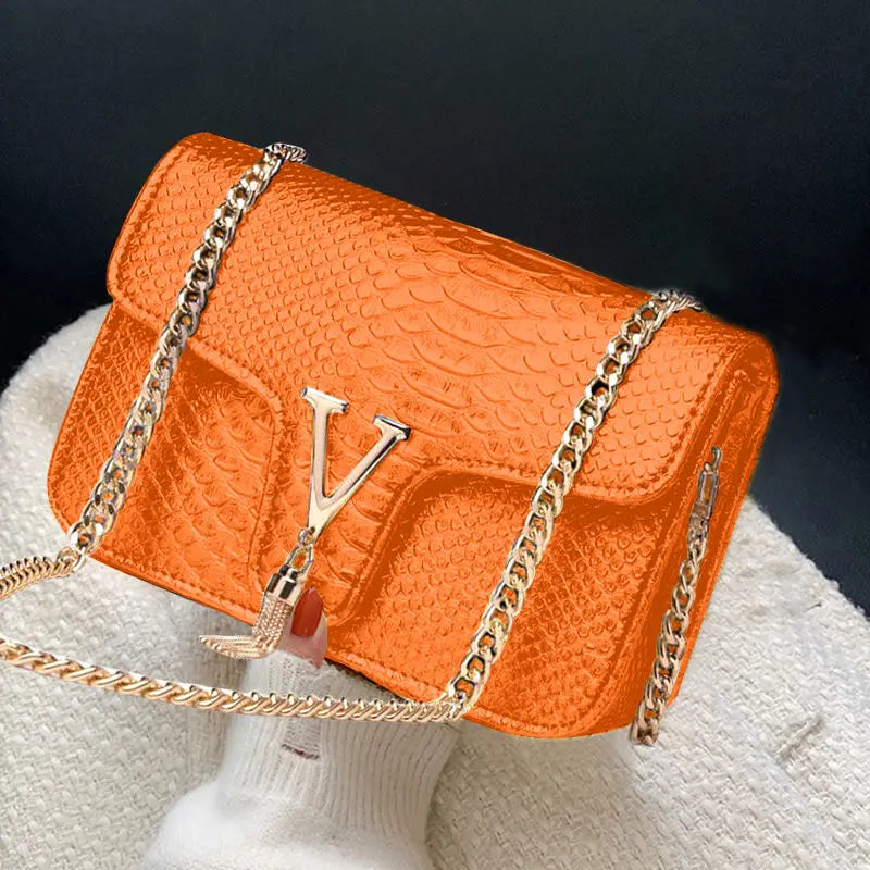 Sacs de luxe en cuir de crocodile pour femmes, sacs à bandoulière avec chaîne, sacs à main, sacs messager, pochettes pour femmes, nouvelle collection 2026