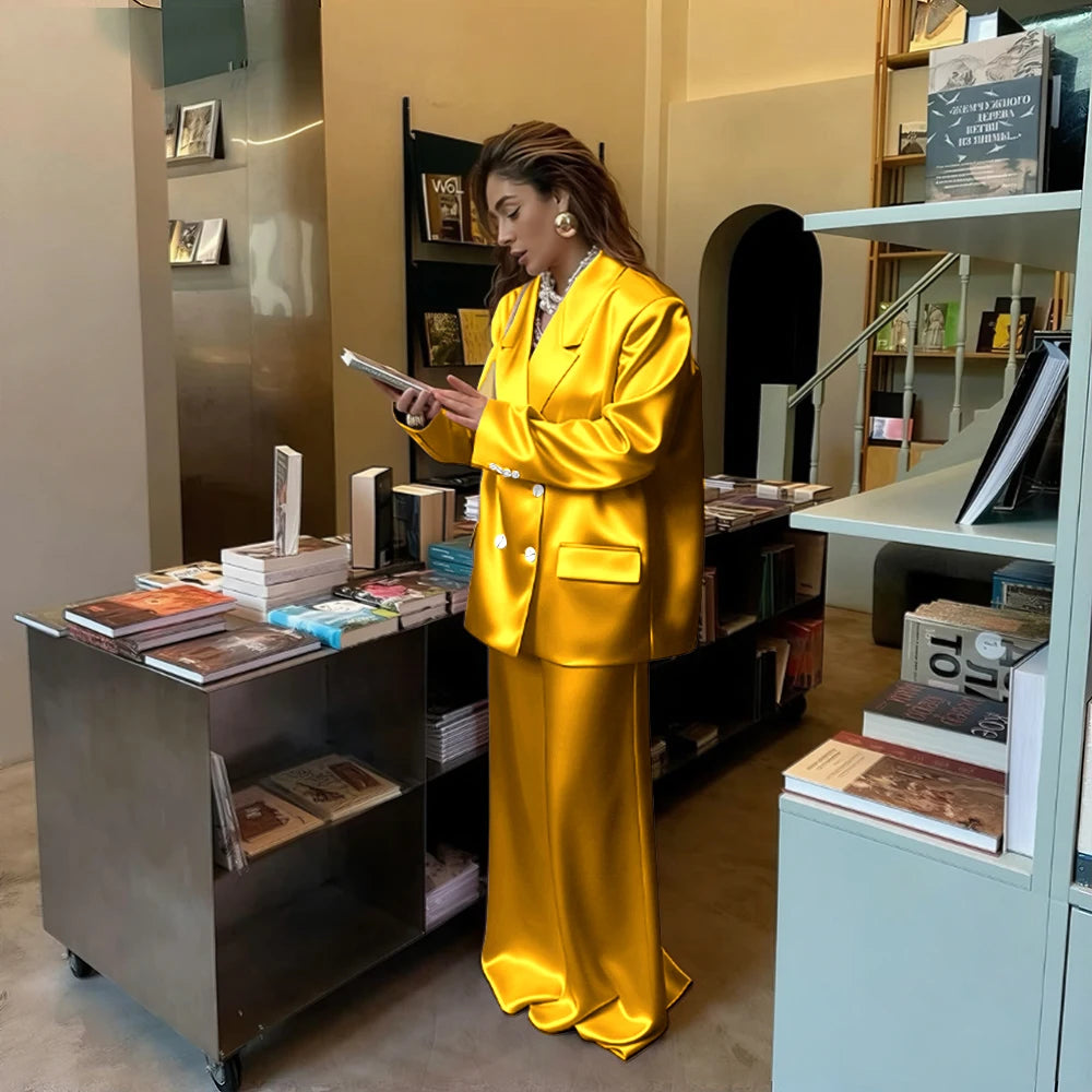 Costume élégant pour femmes, ensemble 2 pièces (veste + jupe mi-longue), magnifique vêtement d'extérieur pour invités de mariage, Look formel de soirée