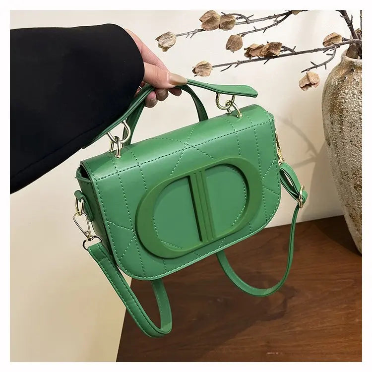 Sac à main matelassé de luxe pour femme, nouvelle collection 2026, avec détails lettres, élégant, multicolore, sac à bandoulière