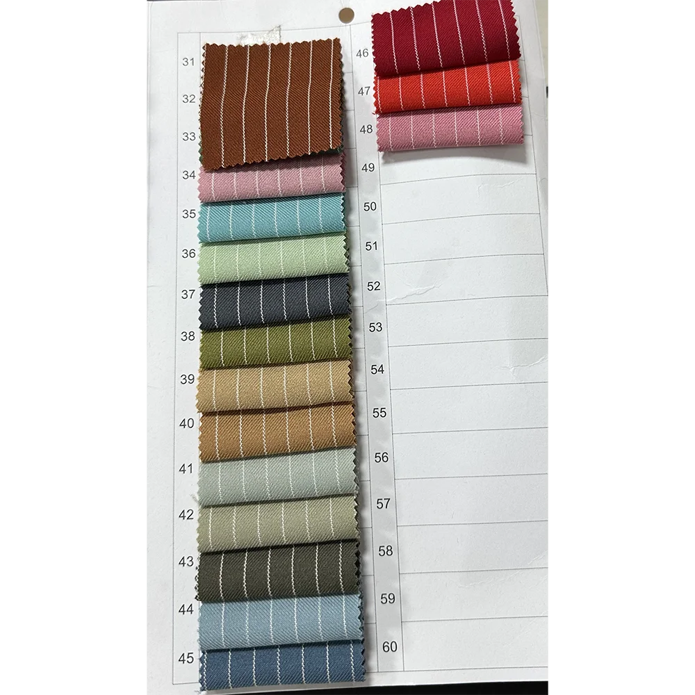 Ensemble tailleur chic pour femme à rayures fines, rose, double boutonnage, col cranté, classique, élégant, tenue de bureau décontractée, deux pièces