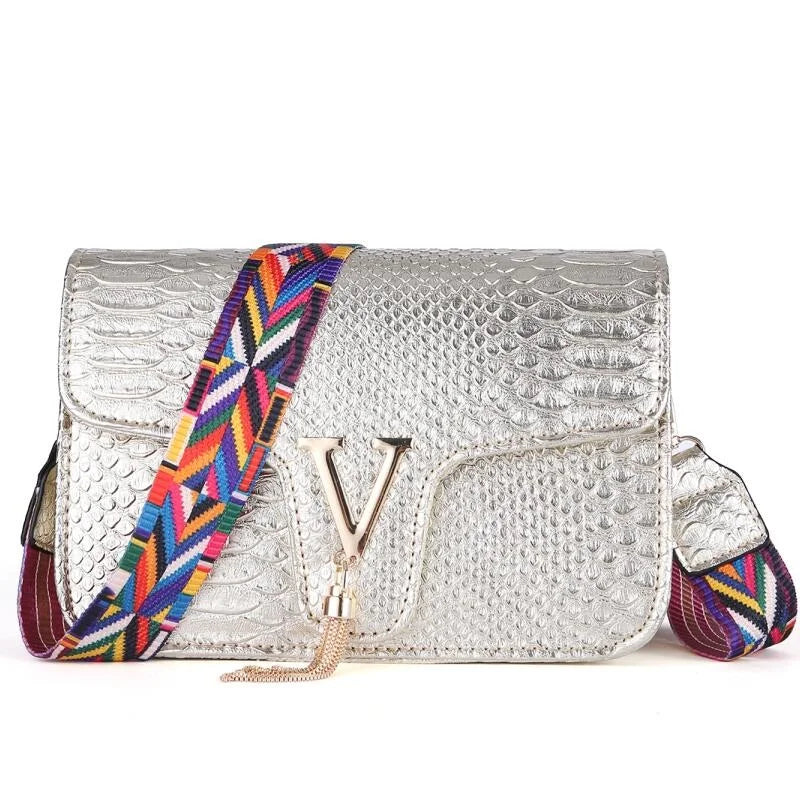 Sacs de luxe en cuir de crocodile pour femmes, sacs à bandoulière avec chaîne, sacs à main, sacs messager, pochettes pour femmes, nouvelle collection 2026
