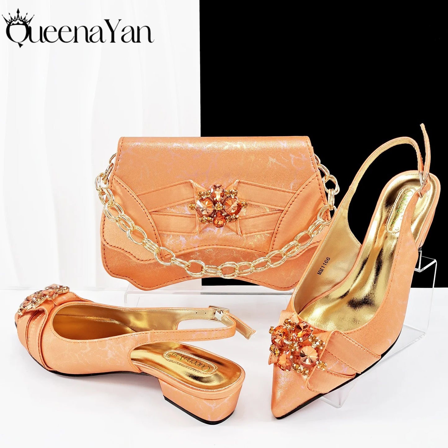 Ensemble de sandales et de sacs assortis pour femmes, chaussures de mariage, vert citron, parfait pour la fête, dîner, éna Yan, mode italienne, 2025