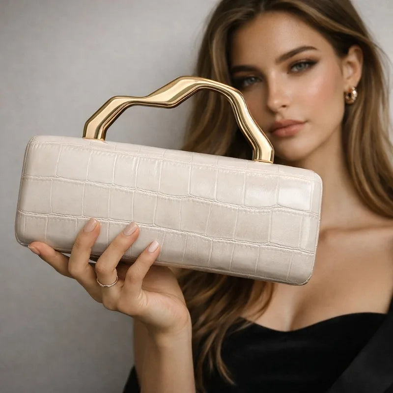Sac bandoulière en PU pour femme, sacs à l'épaule, sacs de soirée tendance, sacs à main et pochettes, sacs de luxe, sac de créateur, Sac Женская, Bolsos