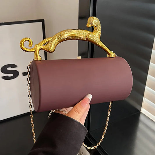 Sac à main de soirée de luxe pour femme, pochette de mariée en métal, sac à bandoulière pour mariage, sac de soirée, sac à main rigide pour le jour, sac à bandoulière croisé