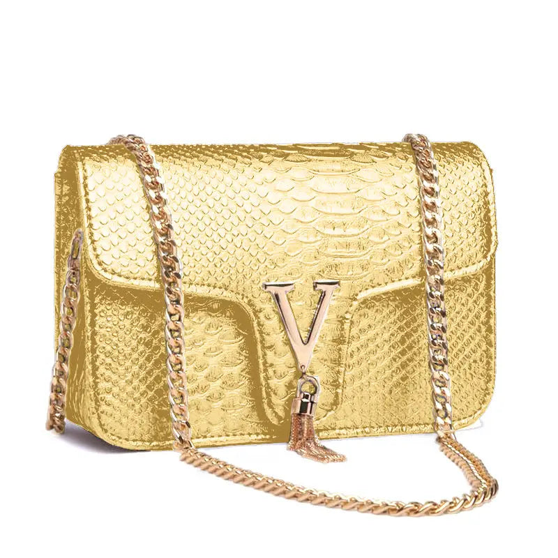 Sacs de luxe en cuir de crocodile pour femmes, sacs à bandoulière avec chaîne, sacs à main, sacs messager, pochettes pour femmes, nouvelle collection 2026