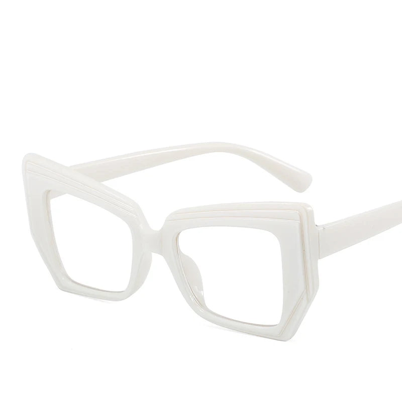 Monture de lunettes d'ordinateur anti-lumière bleue pour hommes et femmes, lunettes de forme spéciale, lunettes de blocage, lunettes optiques, lunettes polygonales