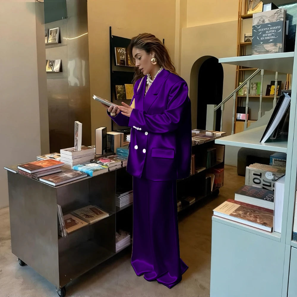 Costume élégant pour femmes, ensemble 2 pièces (veste + jupe mi-longue), magnifique vêtement d'extérieur pour invités de mariage, Look formel de soirée