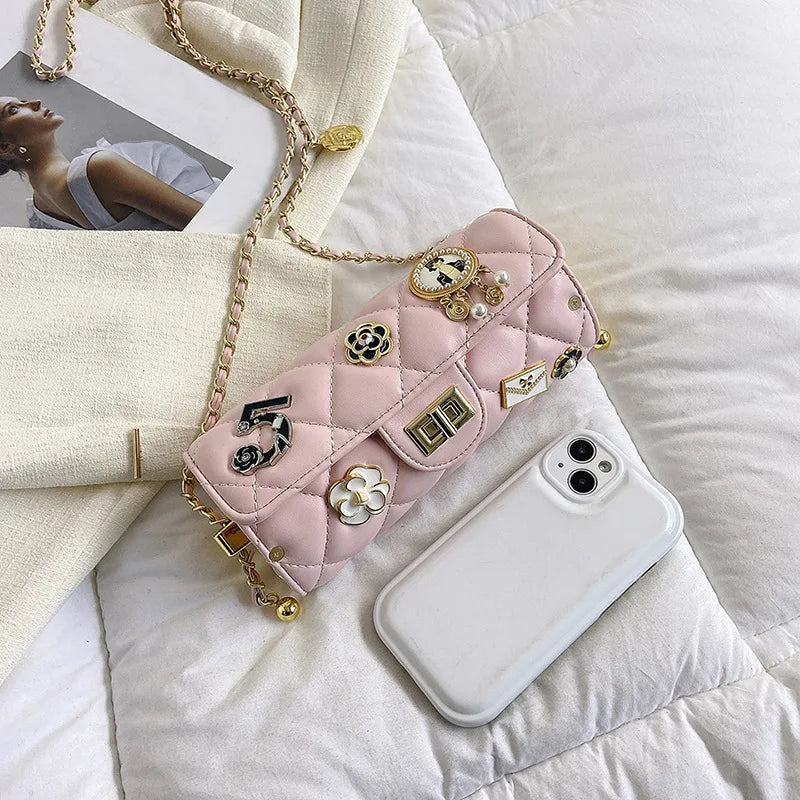 Sac à bandoulière en losange pour femmes, sac à bandoulière, sac à main pour femmes