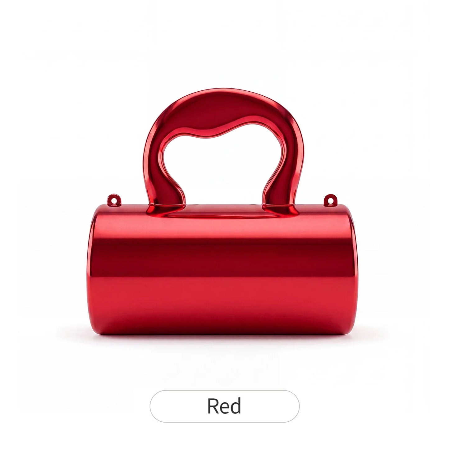 Pochette cylindrique mini élégante en acrylique doré, scintillante, pour soirées/fêtes, sac de luxe pour femmes, à porter à l'épaule ou en bandoulière