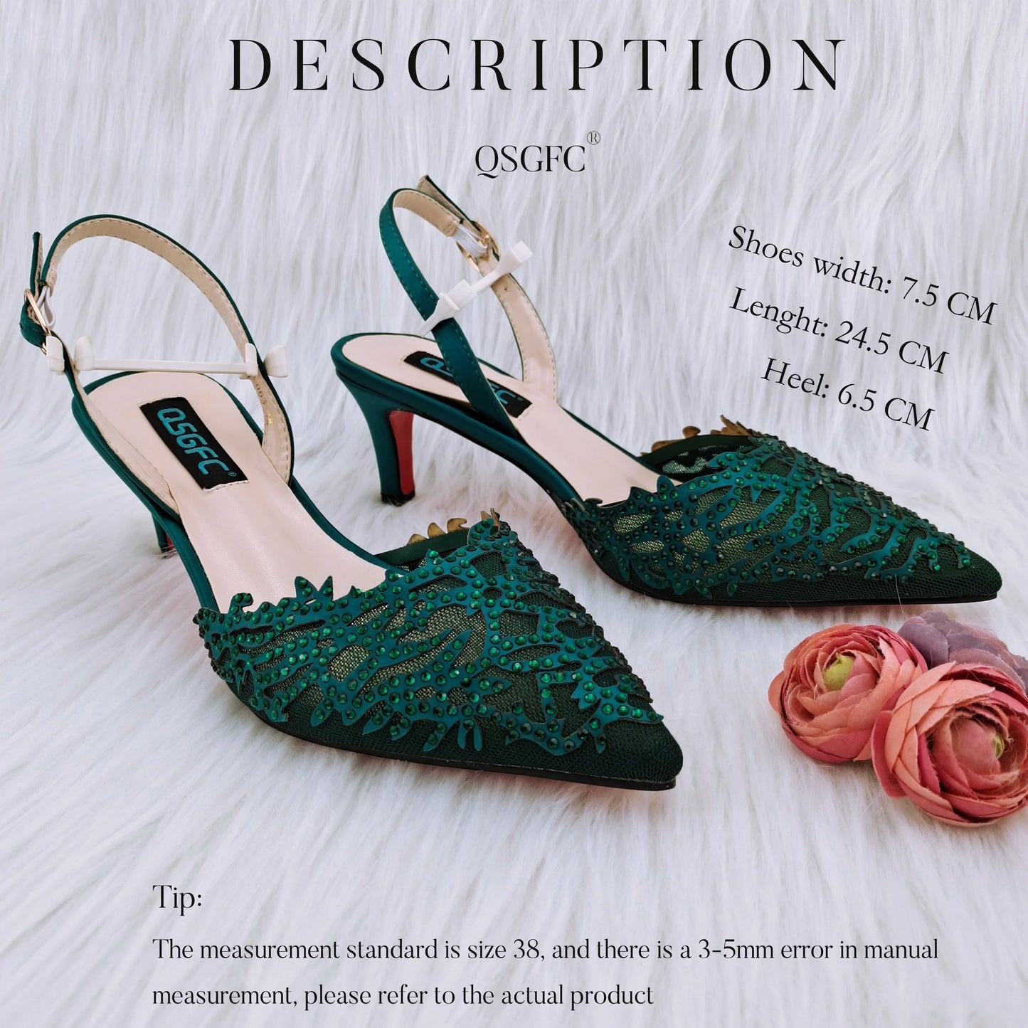 QSGDavid-Chaussures et sac en biscuits orange pour dames, décoration de lieux, creux avec le même document, belle fête, petit