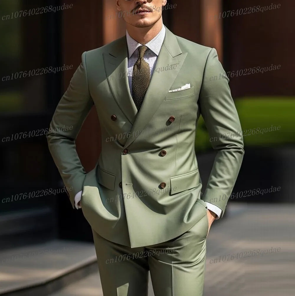 Costume rose pour hommes, pour occasions formelles, fête de mariage, Tuxedos pour marié, Costume de marié, ensemble 2 pièces, Blazer et pantalon, nouvelle collection