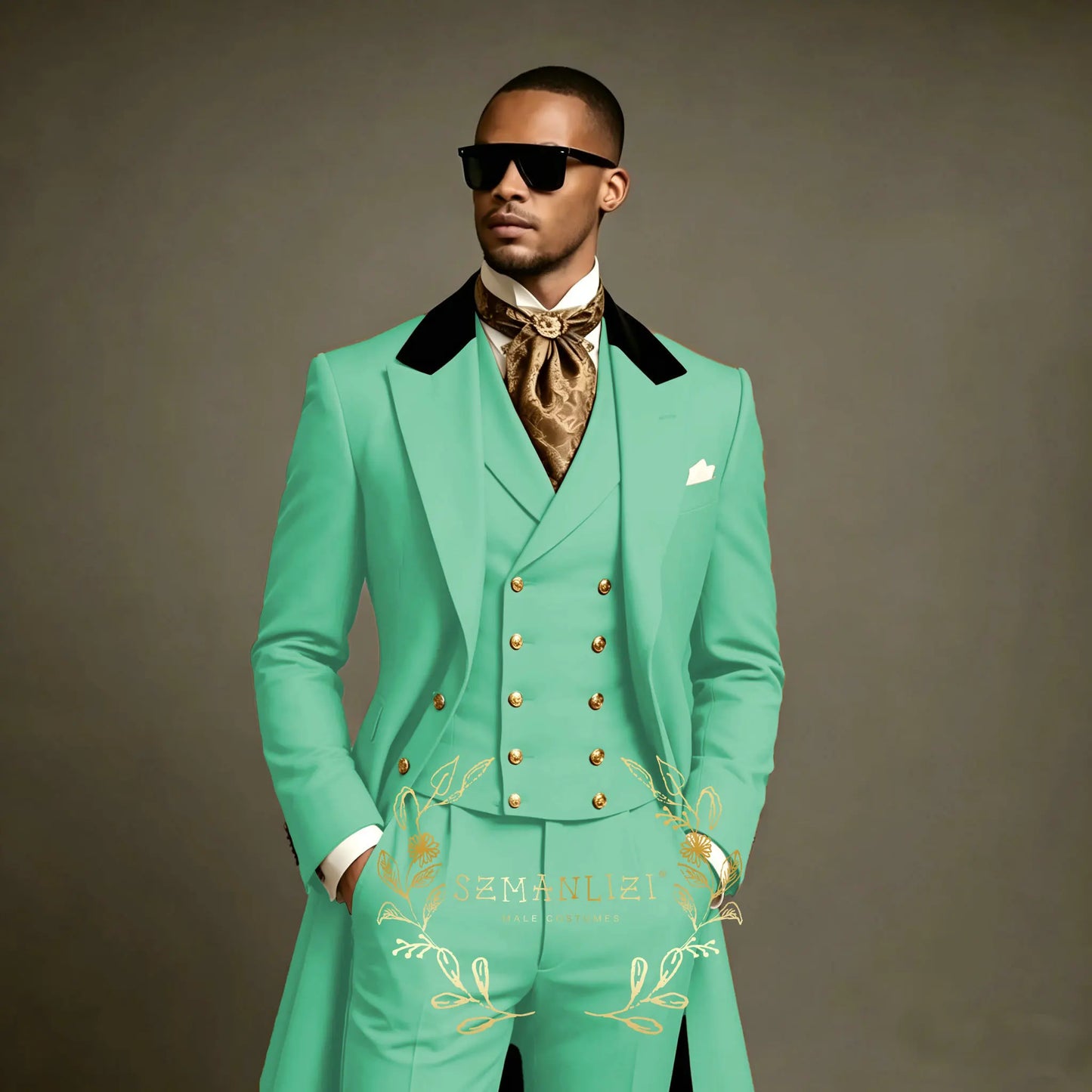Costume de bal gris clair 3 pièces coupe ajustée pour homme, ensemble blazer long pour marié, garçons d'honneur, affaires, banquet, soirée