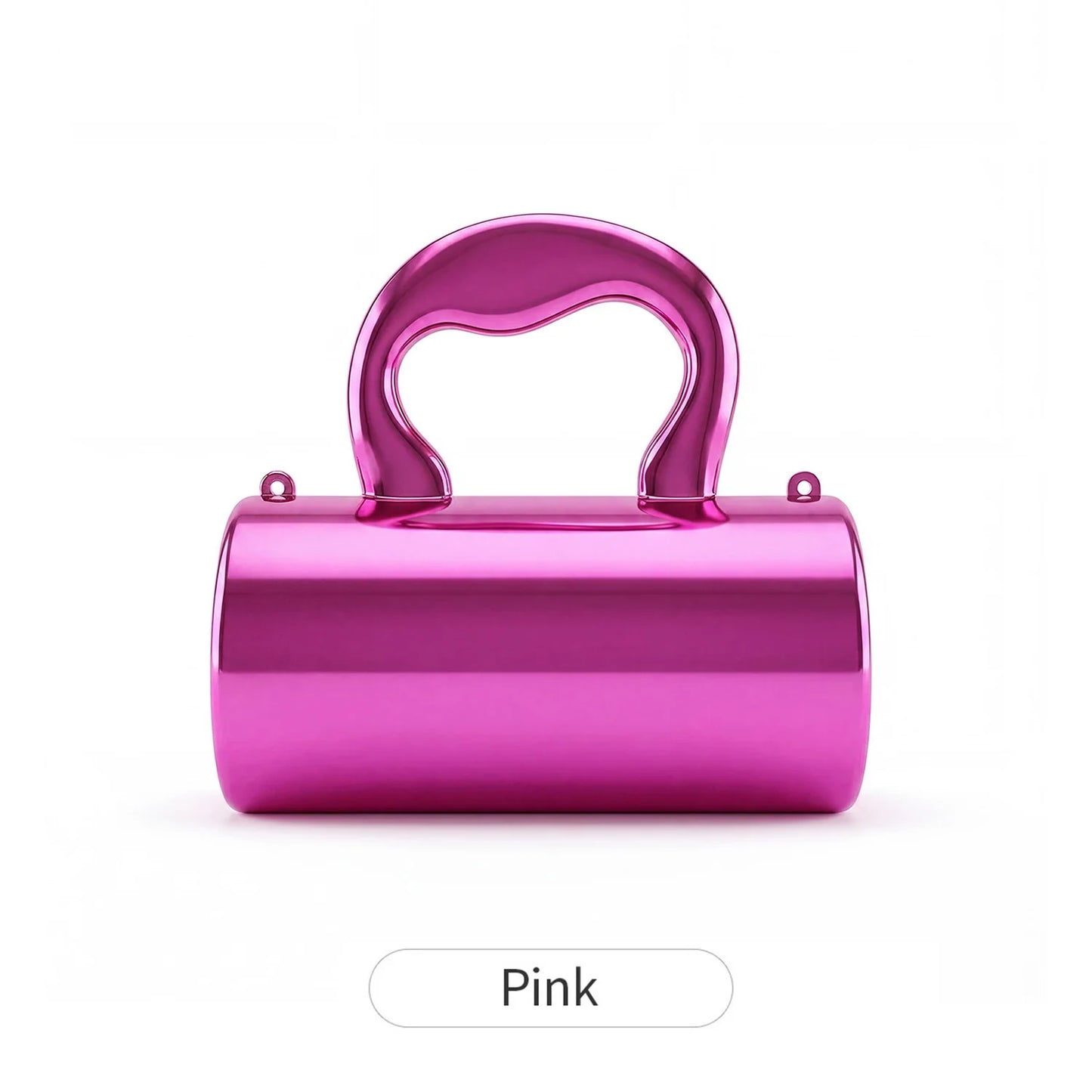 Pochette cylindrique mini élégante en acrylique doré, scintillante, pour soirées/fêtes, sac de luxe pour femmes, à porter à l'épaule ou en bandoulière