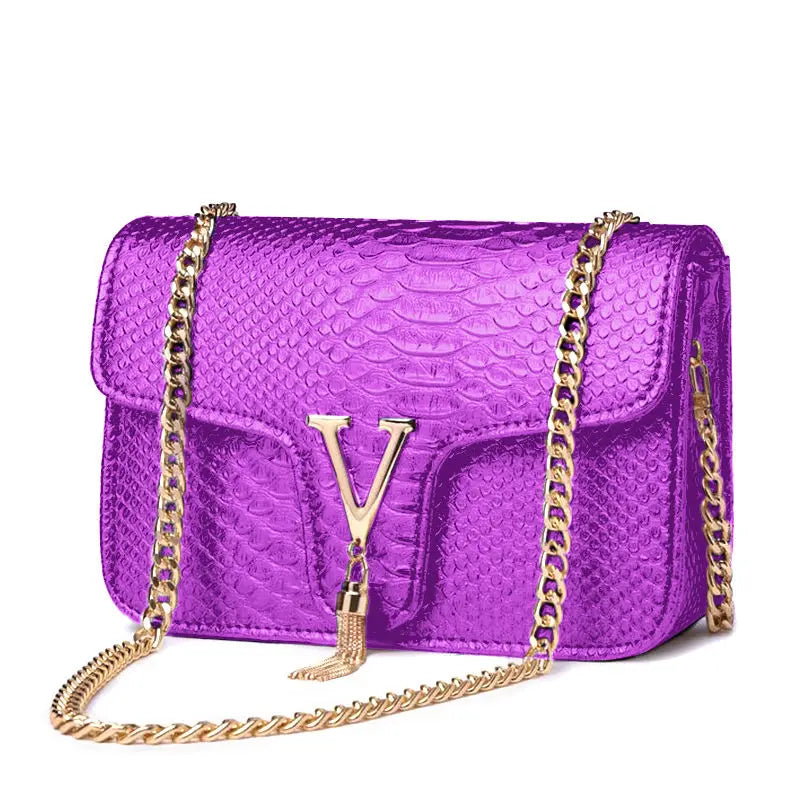Sacs de luxe en cuir de crocodile pour femmes, sacs à bandoulière avec chaîne, sacs à main, sacs messager, pochettes pour femmes, nouvelle collection 2026