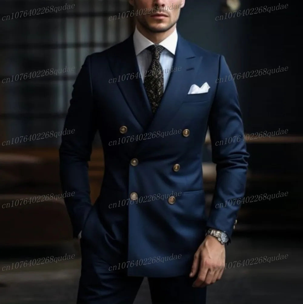 Costume rose pour hommes, pour occasions formelles, fête de mariage, Tuxedos pour marié, Costume de marié, ensemble 2 pièces, Blazer et pantalon, nouvelle collection