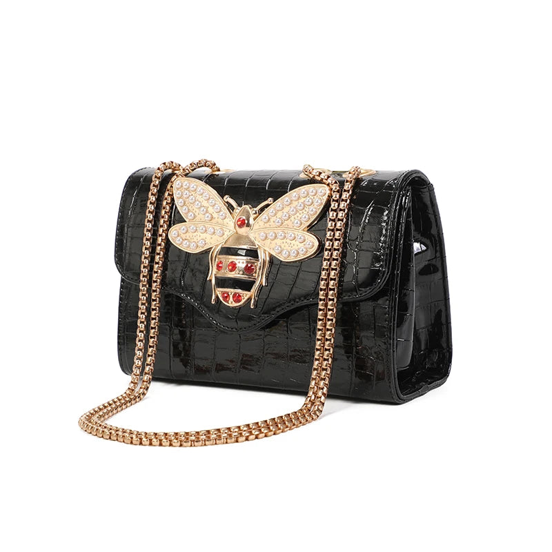 Sacs Fashion Honeybee, sac à bandoulière, petit sac à bandoulière à chaîne pour femme, sacs à main de marque de luxe, sac de voyage pour femme
