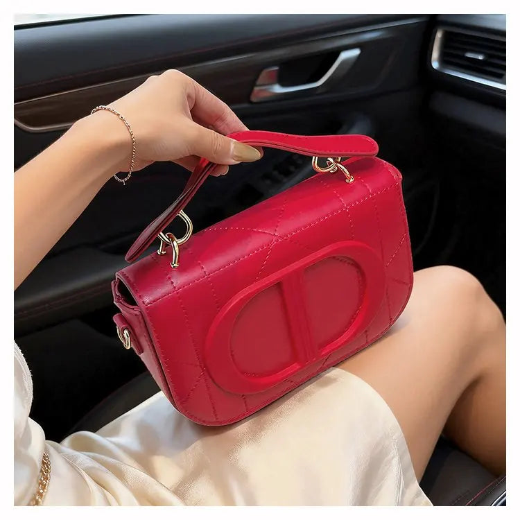 Sac à main matelassé de luxe pour femme, nouvelle collection 2026, avec détails lettres, élégant, multicolore, sac à bandoulière