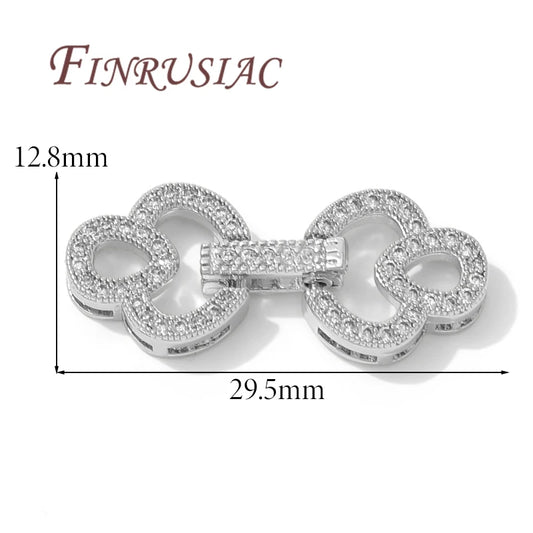 18K Gold Plated Connectors Clasps For Pearl,Bracelet Clasp For Jewelry Making,Necklace Clasp DIY Beading Accessories,Fittings