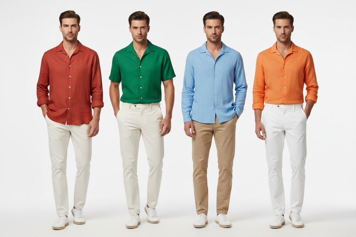 Chemise Lin Homme Été 2026